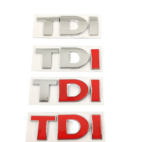 Lettres de coffre Volkswagen TDI - Povcars