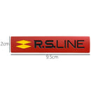 Emblème métallique Renault RS-Line - Povcars