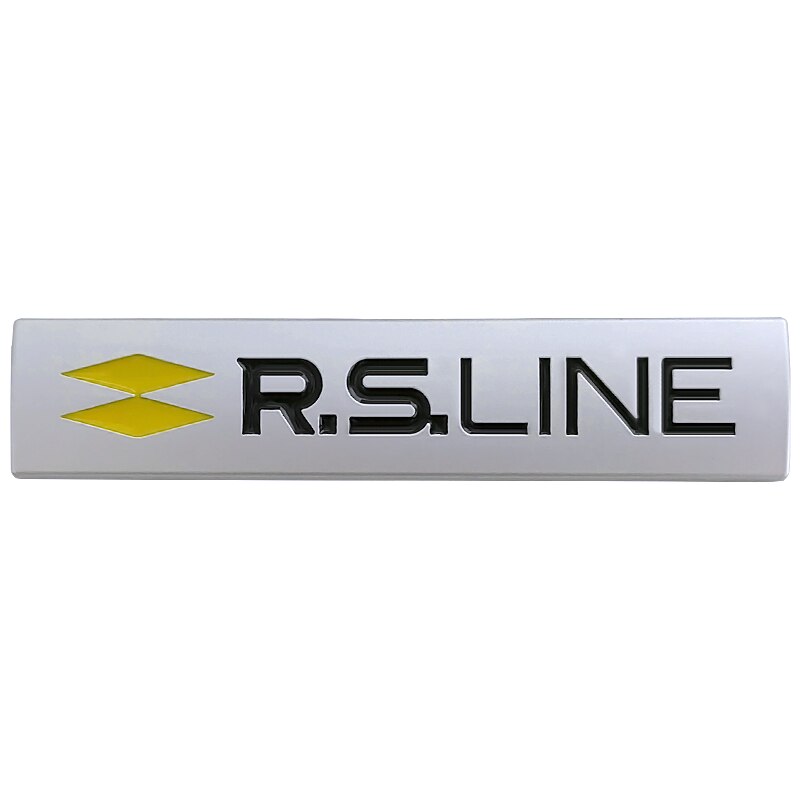Emblème métallique Renault RS-Line - Povcars