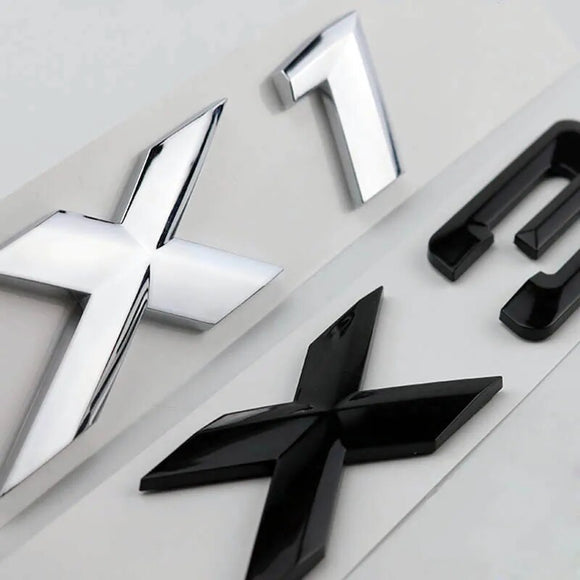 Lettres de coffre BMW (SUV) - Povcars