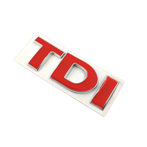 Lettres de coffre Volkswagen TDI - Povcars