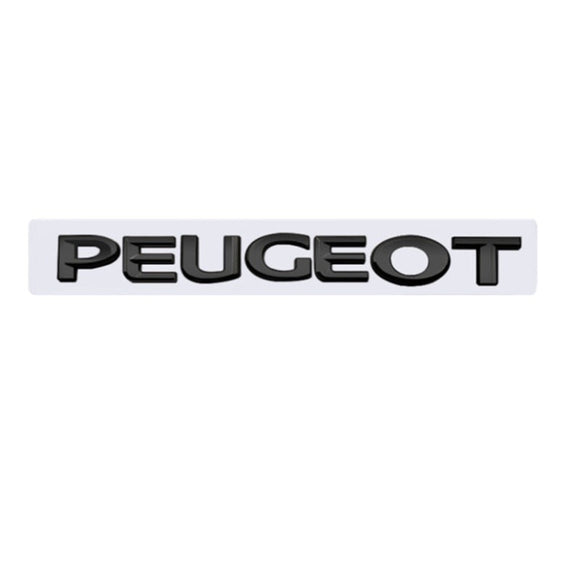 Lettres de coffre Peugeot - Povcars