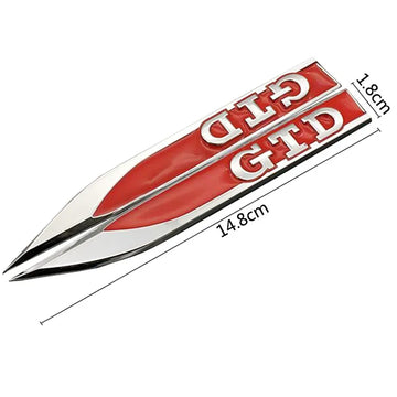 Ailes latérales Golf GTD (x2) - Povcars