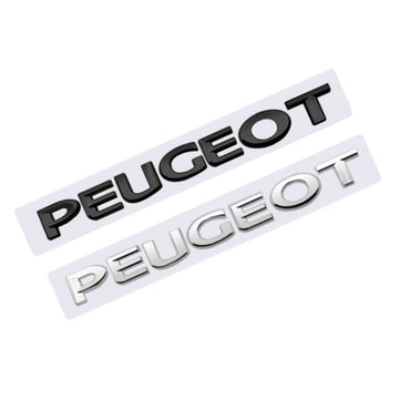 Lettres de coffre Peugeot - Povcars