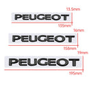 Lettres de coffre Peugeot - Povcars