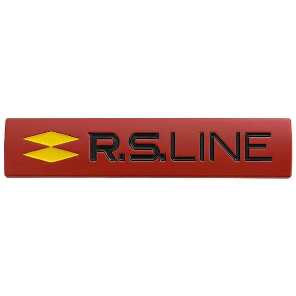 Emblème métallique Renault RS-Line - Povcars