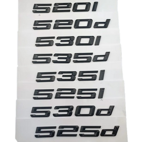 BMW 5 SERIES TRUNK LETTERS  - 0