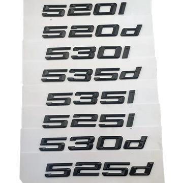 LETTRES DE COFFRE BMW SERIE 5 - 0