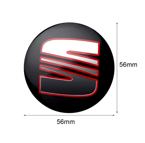 Cache moyeux Seat 56mm (x4)