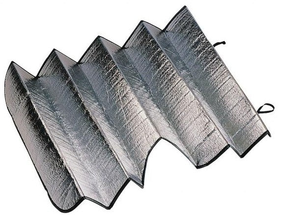 Rideau pare-soleil aluminium 130x60 cm - Povcars
