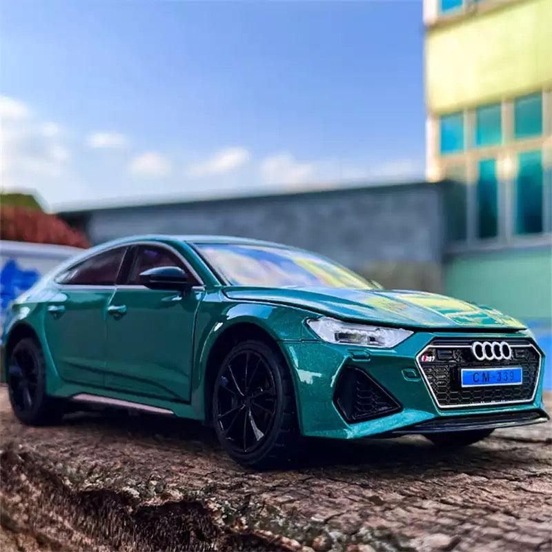 Miniature Audi RS7 C8 1:24 - Povcars