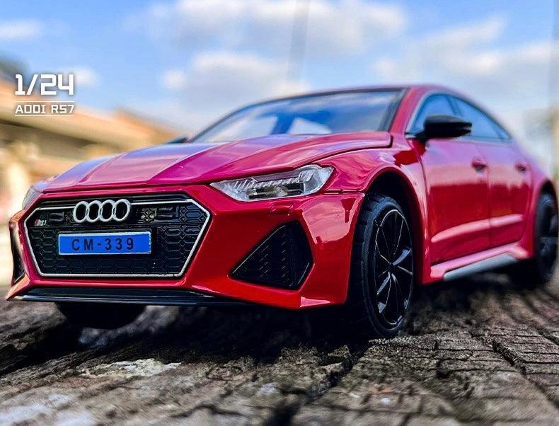 Miniature Audi RS7 C8 1:24 - Povcars