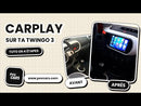 Autoradio CarPlay AndroidAuto Renault Twingo 3 2014-2024-2