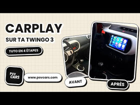 Autoradio CarPlay AndroidAuto Renault Twingo 3 2014-2024 - 0