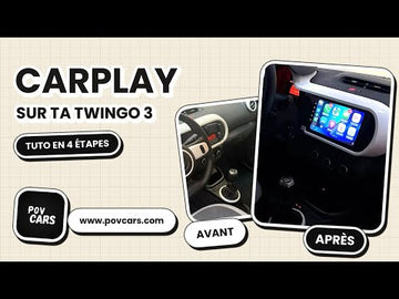 Autoradio CarPlay AndroidAuto Renault Twingo 3 2014-2024 - 0