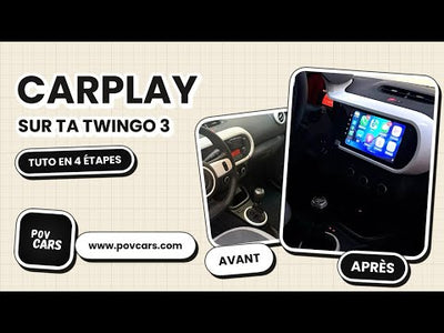 Autoradio CarPlay AndroidAuto Renault Twingo 3 2014-2024 - 0
