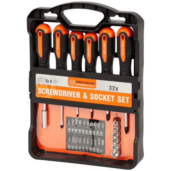 Set de tournevis et d'embouts Werckmann - Povcars