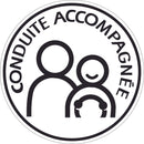 Disque magnétique pour conduite accompagnée - Povcars