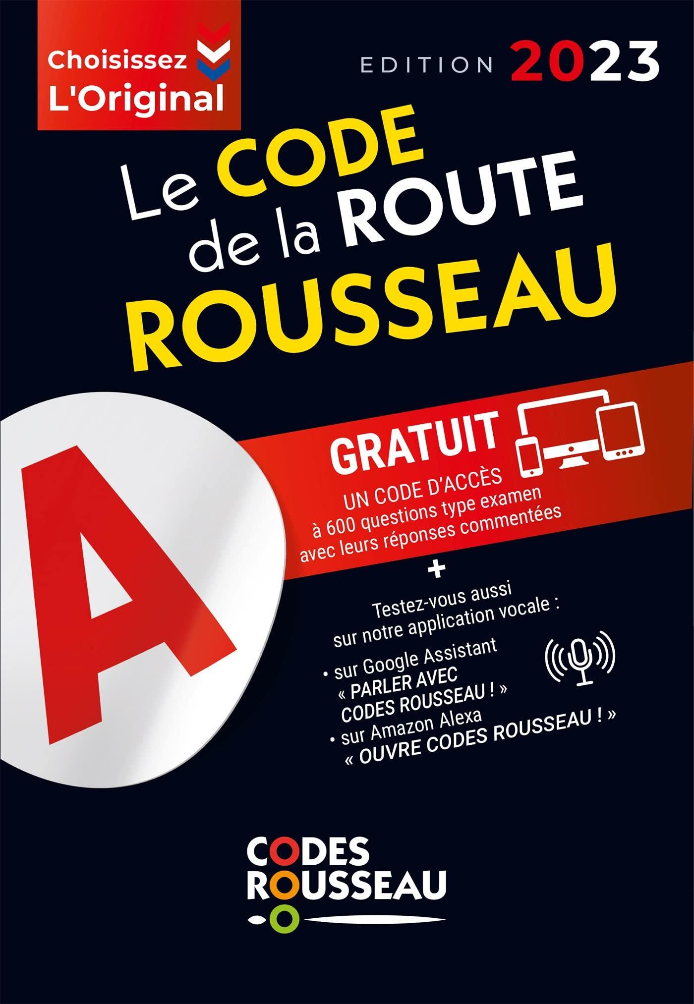 Code de la route Rousseau (2023) - Povcars