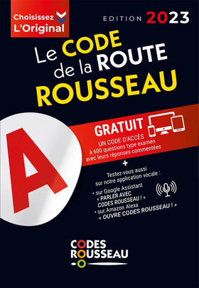 Code de la route Rousseau (2023) - Povcars