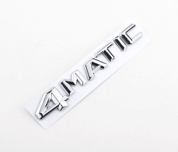 Lettres 3D 4MATIC pour Mercedes - Povcars