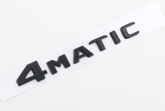 Lettres 3D 4MATIC pour Mercedes - Povcars