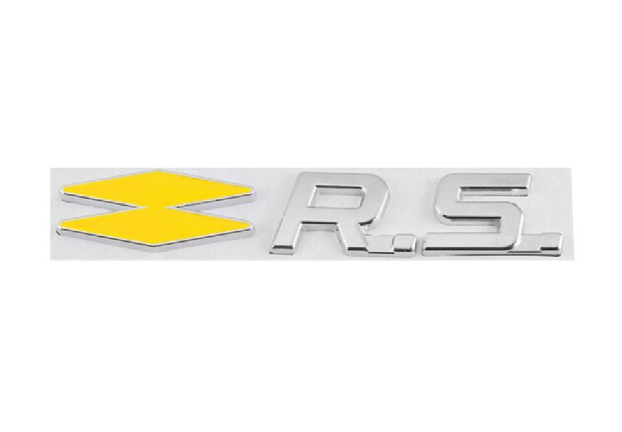 Emblème métallique Renault sport - Povcars