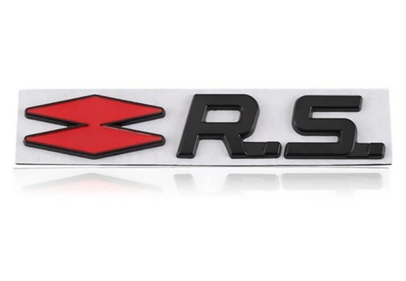 Emblème métallique Renault sport - Povcars