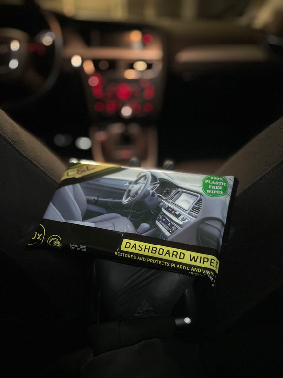 Lingettes de nettoyage d'habitacle - Povcars