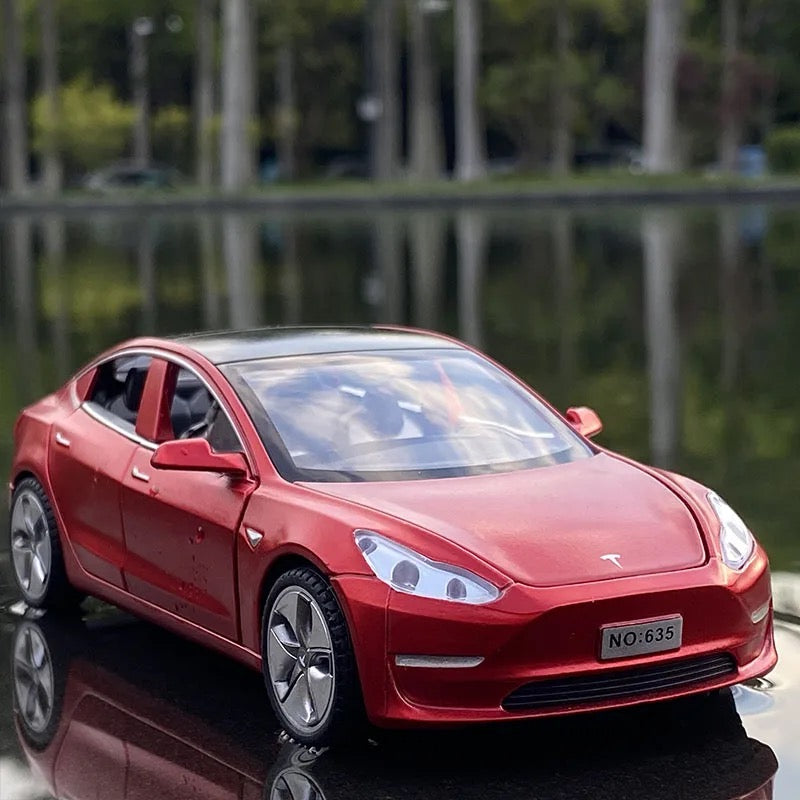 Miniature Tesla Model 3 1:32 - Povcars