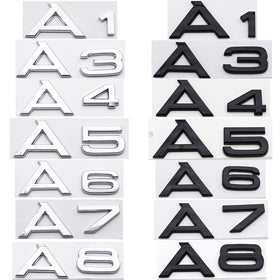 Lettres de coffre Audi - Povcars