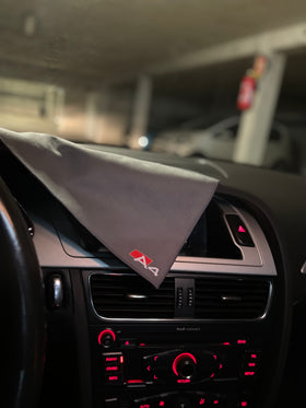 Serviette Microfibre Audi - Povcars