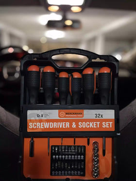 Set de tournevis et d'embouts Werckmann - Povcars