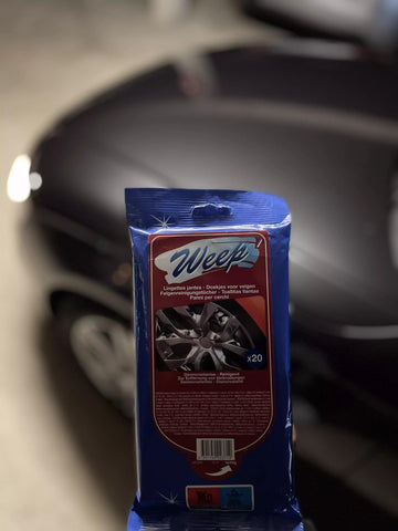 Lingettes de nettoyage pour jantes - Povcars